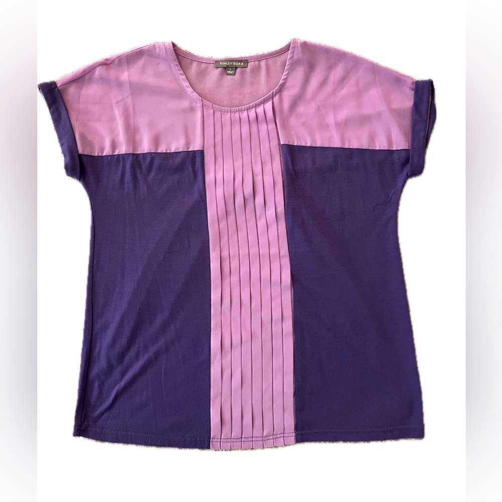 Tinley Road front pleat top